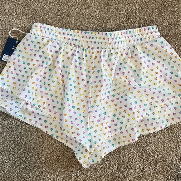 Roller Rabbit Disco Hearts Wave Drawstrings Shorts - Picture 7 of 14